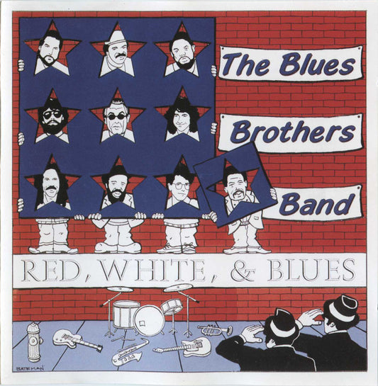 BLUES BROTHERS  - RED WHITE & BLUES