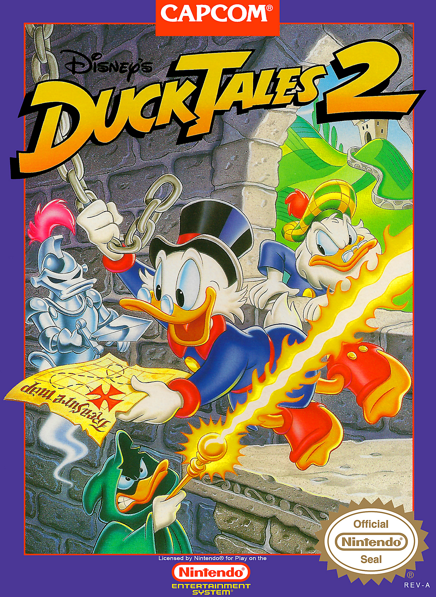 DUCK TALES 2  - NES (W/BOX & MANUAL)