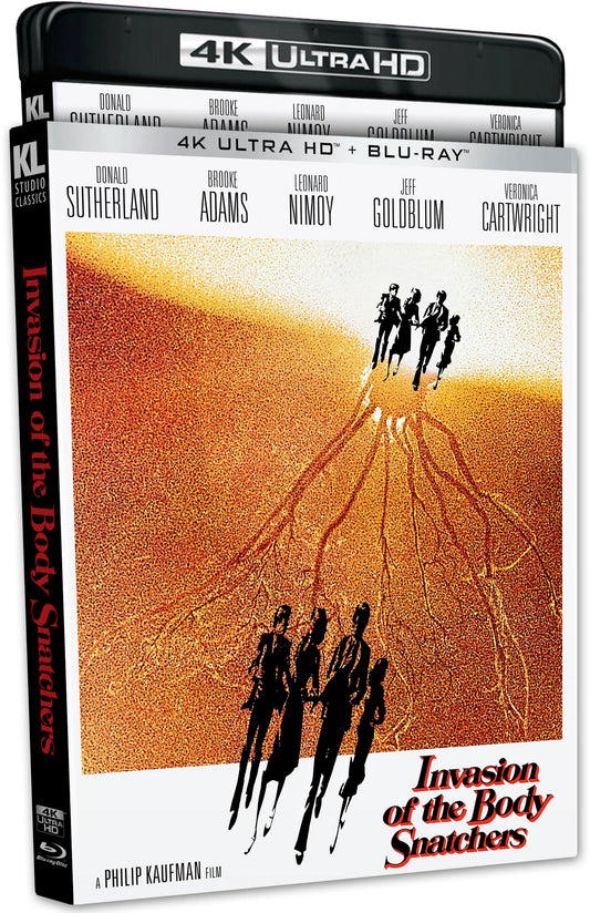 INVASION OF THE BODY SNATCHERS  - BLU-4K-1978-DONALD SUTHERLAND-INC. BLU C