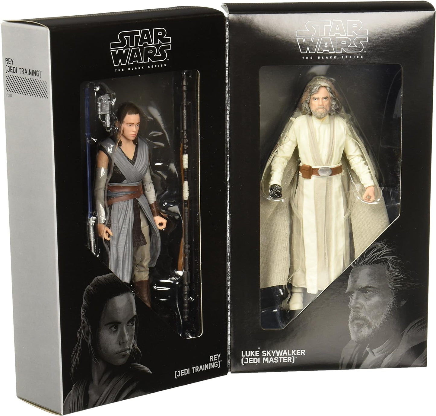 STAR WARS: LUKE SKYWALKER & REY (FIGURE) - BLACK SERIES-2 PACK (EXCLUSIVE)