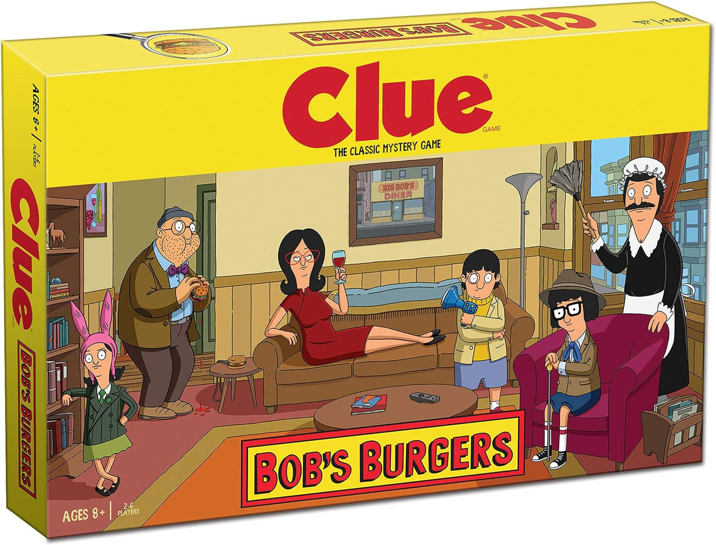 CLUE:BOB'S BURGERS - BOARD GAME