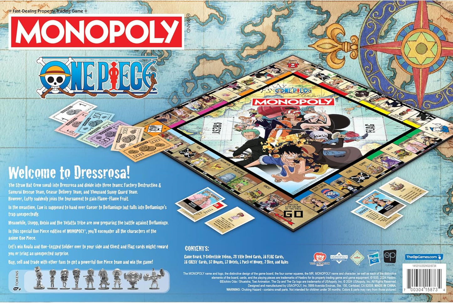 MONOPOLY: ONE PIECE - BOARD GAME