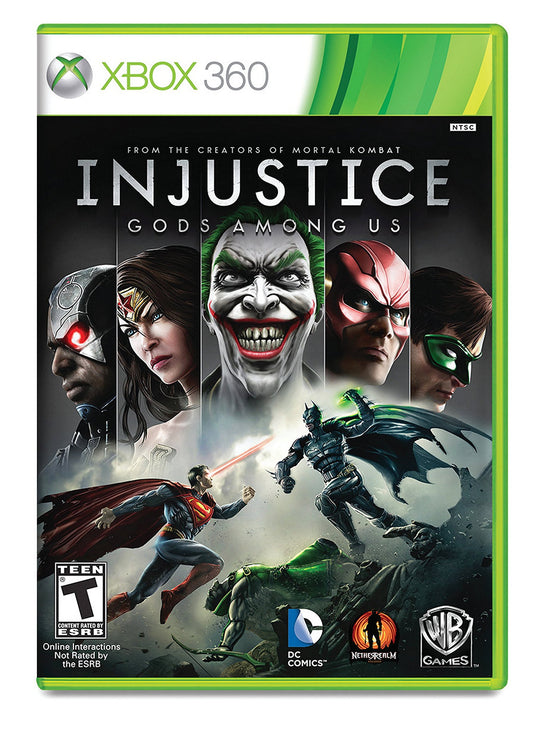 INJUSTICE GODS AMONG US - XBOX 360