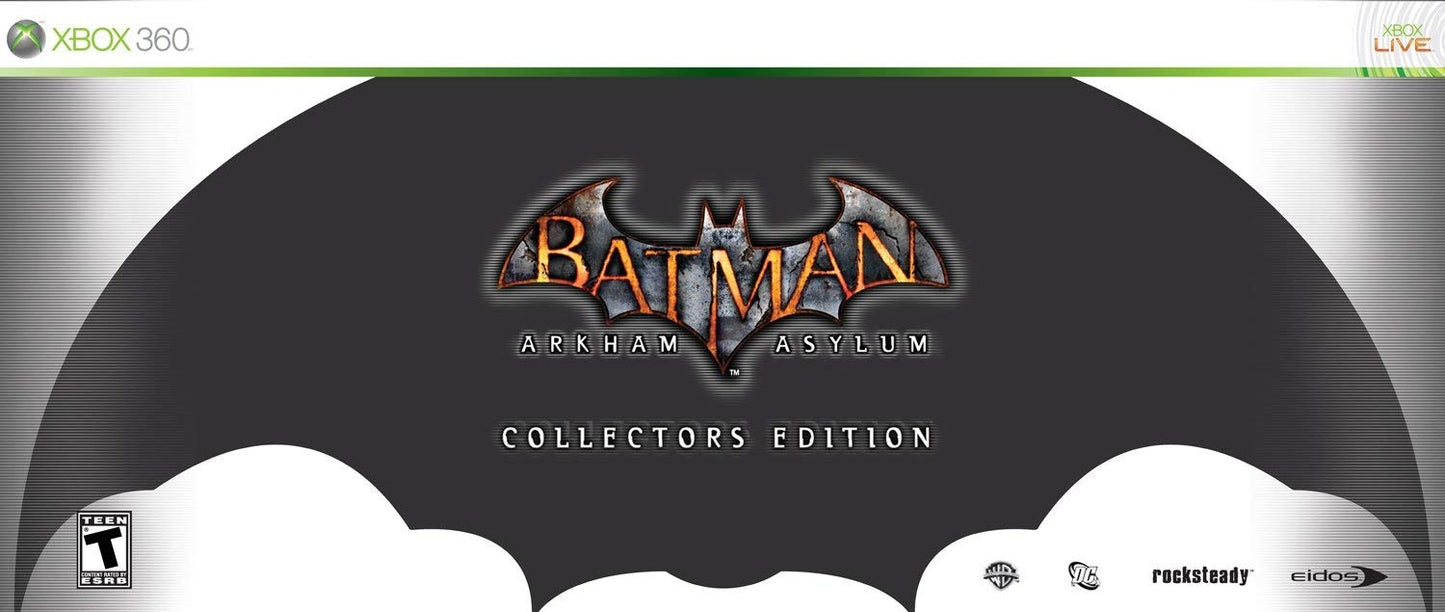 BATMAN: ARKHAM ASYLUM (COLLECTORS EDITIO  - XBX360