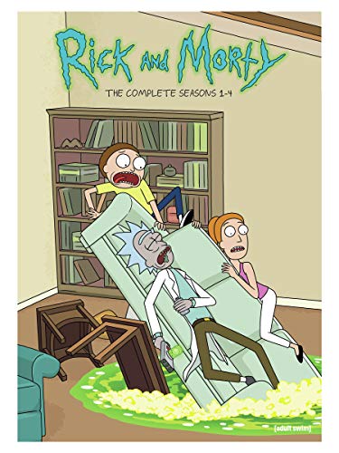 RICK AND MORTY: SEASONS 1-4 (DVD)