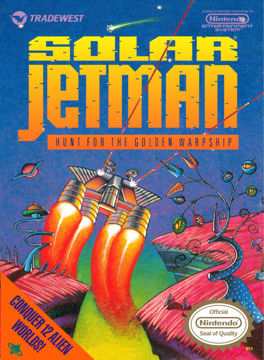 SOLAR JETMAN  - NES (W/BOX)