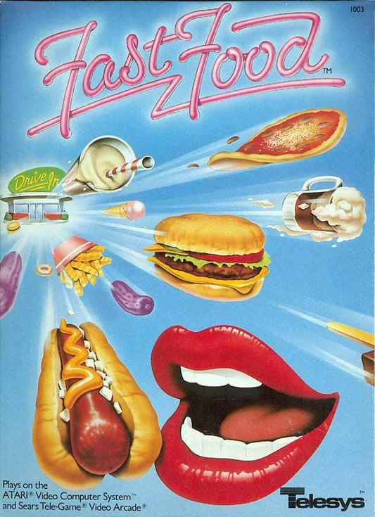 FAST FOOD  - ATARI2600