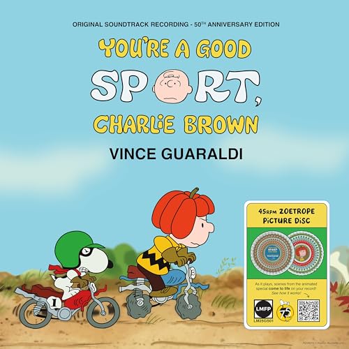 VINCE GUARALDI - YOU'RE A GOOD SPORT, CHARLIE BROWN (ZOETROPE VINYL) (ORIGINAL SOUNDTRACK)