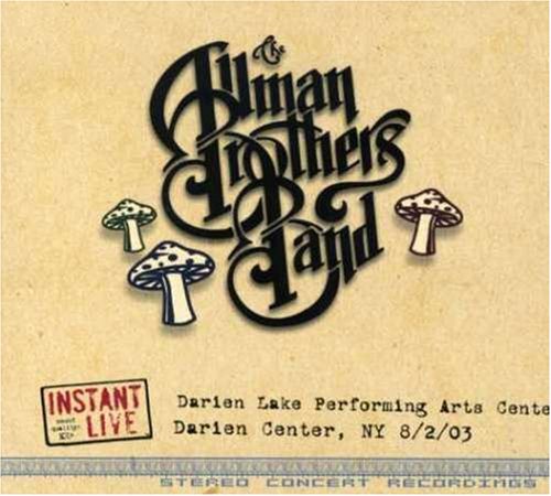 ALLMAN BROTHERS BAND  - INSTANT LIVE: DARIEN LAKE