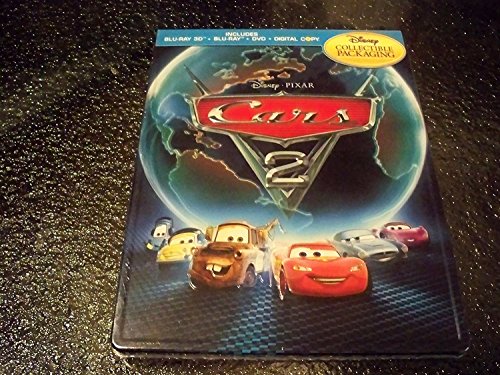 CARS 2 - BLU-3D-5 DISC ULTIMATE COLLECTORS EDITIO