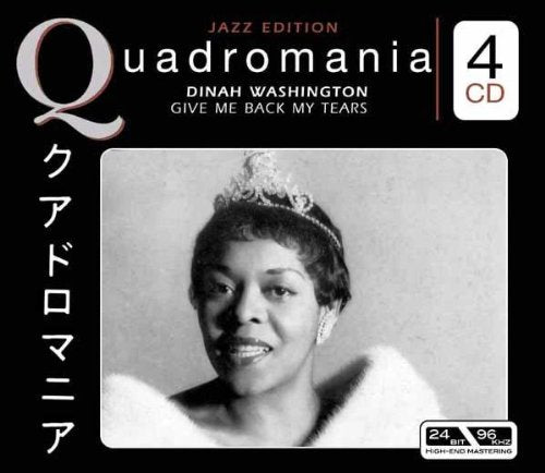 WASHINGTON, DINAH  - GIVE ME BACK MY TEARS [4CDS]
