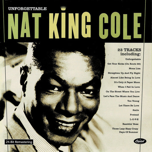 COLE, NAT KING  - UNFORGETTABLE NAT KING COLE