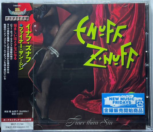 ENUFF Z' NUFF  - FINER THAN SIN