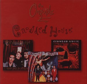 CROWDED HOUSE - ORIGINALS - 3 CD SET: CROWDED HOUSE, TEMPLE OF LOW MEN & WOODFACE, IN LP SLEEVE