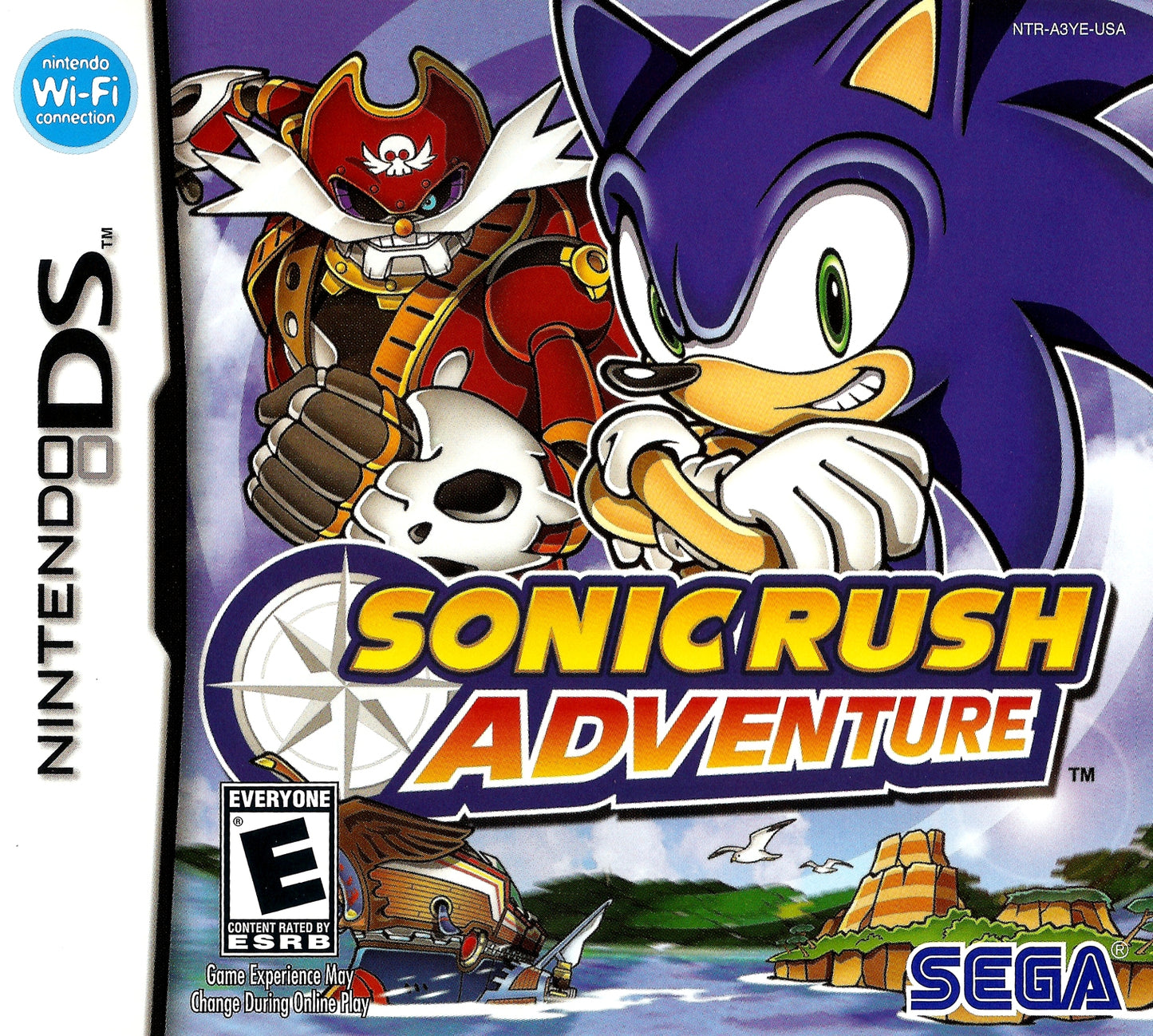 SONIC RUSH ADVENTURE (CARTRIDGE ONLY)  - DS