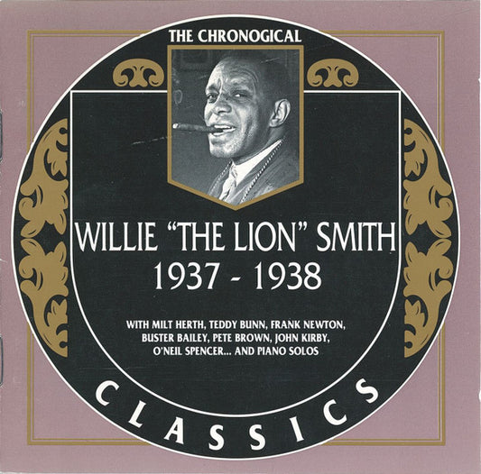 SMITH, WILLIE THE LION  - 1937-1938