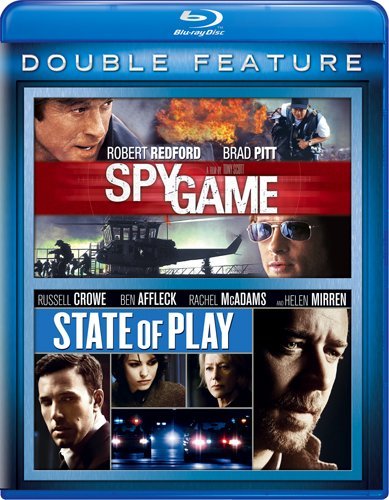 DOUBLE FEATURE: SPY GAME / STATE OF PLAY [BLU-RAY]