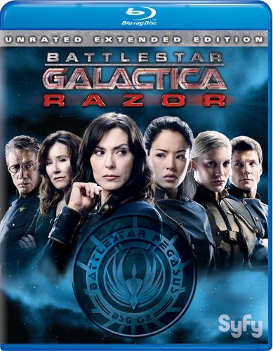 BATTLESTAR GALACTICA THE RAZOR UNRATED BLU-RAY