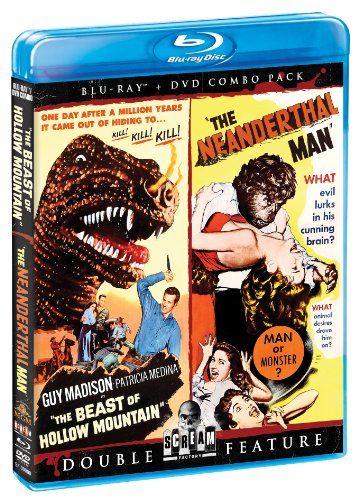 THE BEAST OF HOLLOW MOUNTAIN / THE NEANDERTHAL MAN: DOUBLE FEATURE (BLU-RAY/DVD COMBO)