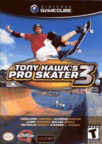 TONY HAWK'S PRO SKATER 3 NINTENDO GAMECUBE GAME