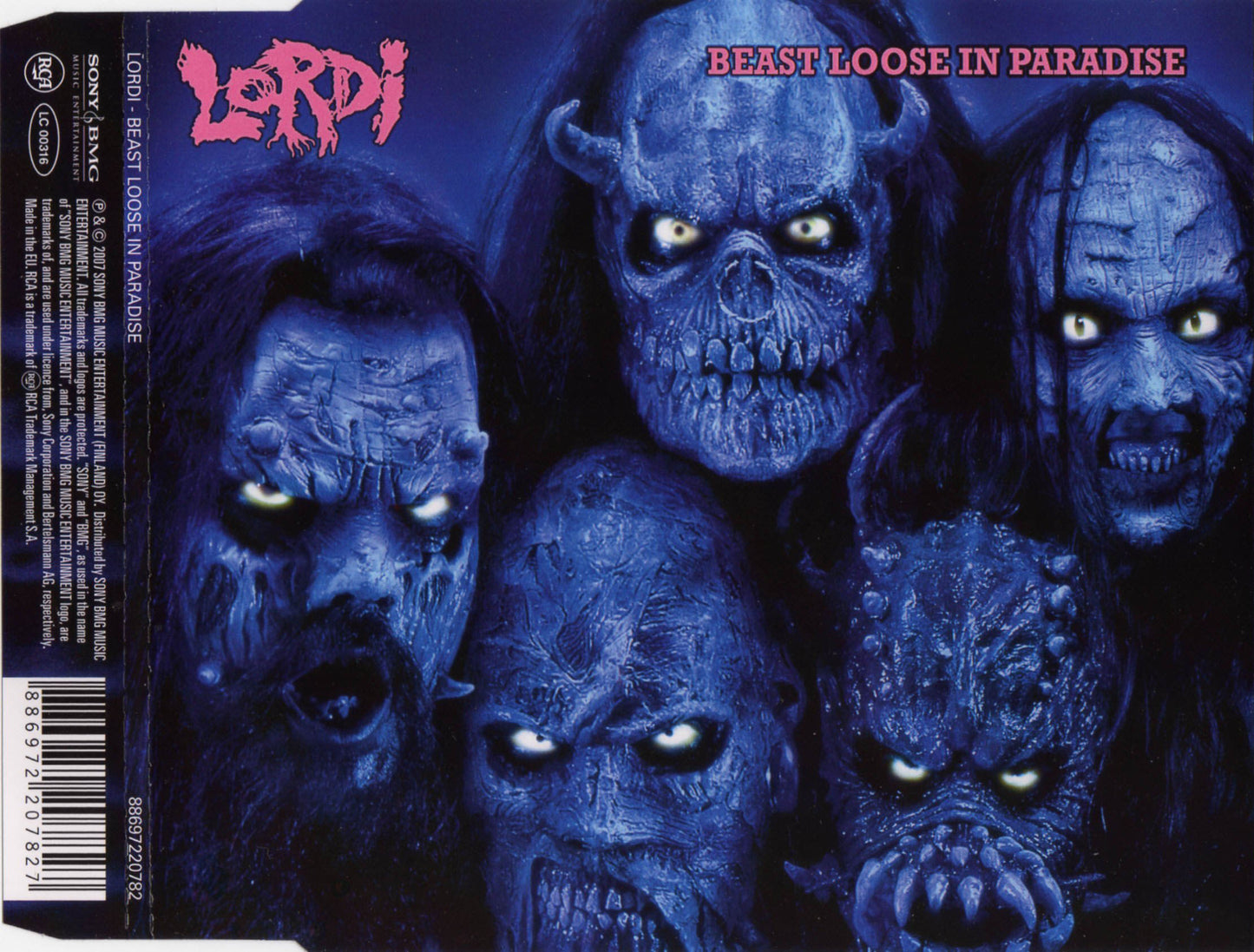 LORDI  - BEAST LOOSE IN PARADISE