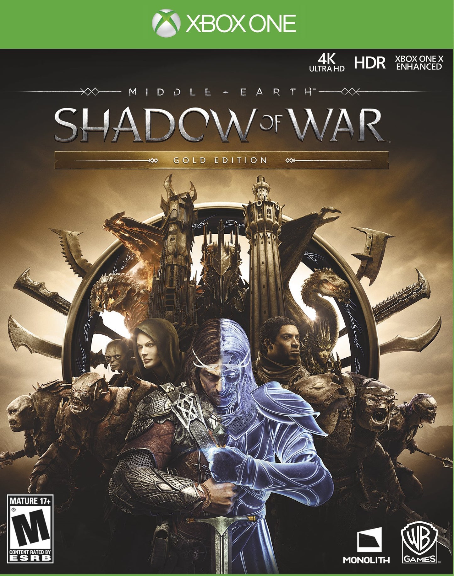 MIDDLE-EARTH: SHADOW OF WAR (GOLD EDITIO  - XBXONE