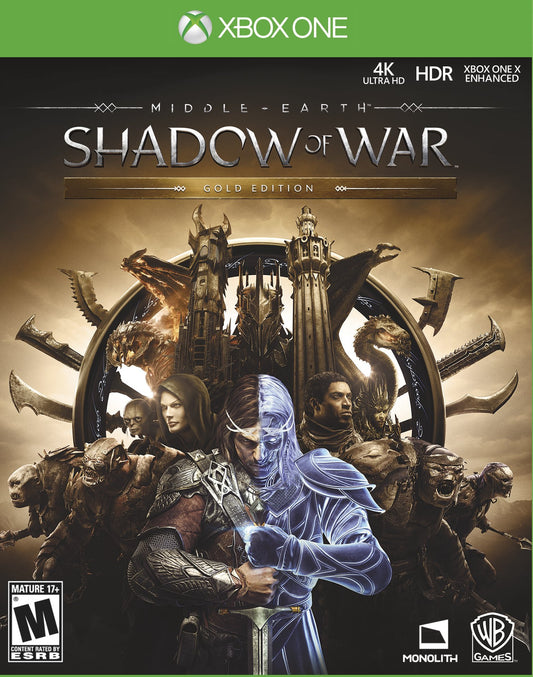 MIDDLE-EARTH: SHADOW OF WAR (GOLD EDITIO  - XBXONE