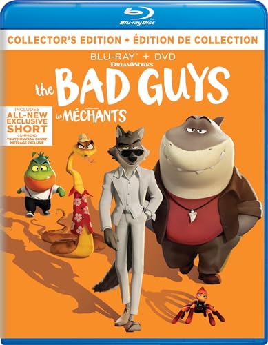 THE BAD GUYS - COLLECTOR'S EDITION BLU-RAY + DVD (BILINGUAL)