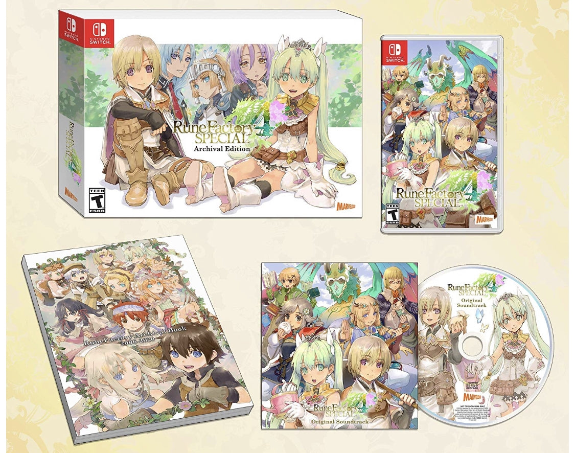 RUNE FACTORY 4 (ARCHIVAL EDITION)  - SWITCH
