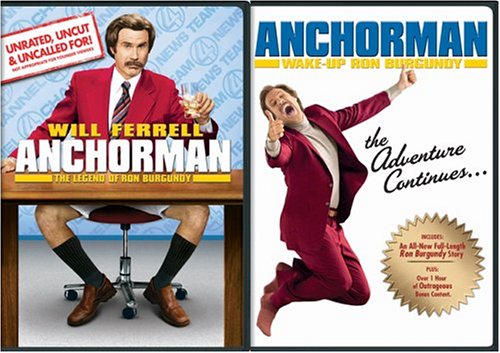 ANCHORMAN: THE LEGEND OF RON BURGUNDY GIFT SET (WIDESCREEN UNRATED EDITION AND WAKE UP, RON BURGUNDY) [2 DISCS] (BILINGUAL) [IMPORT]