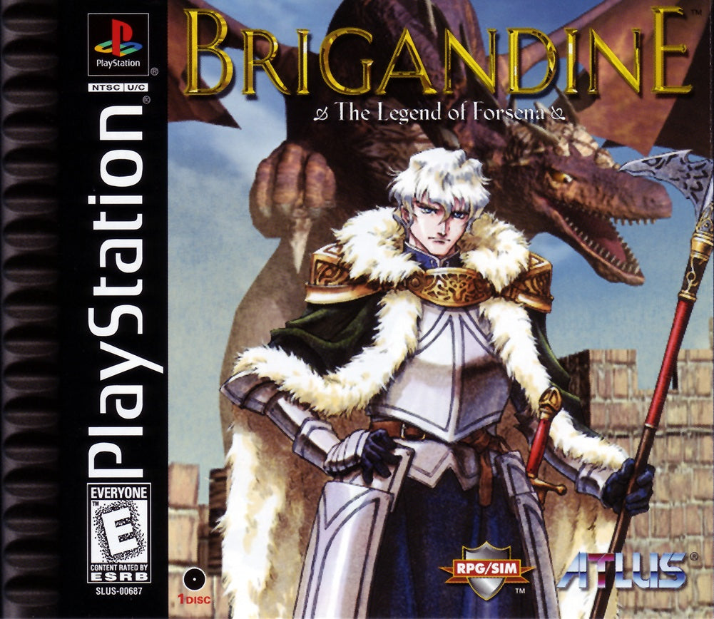 BRIGANDINE: THE LEGEND OF FORSENA  - PS1