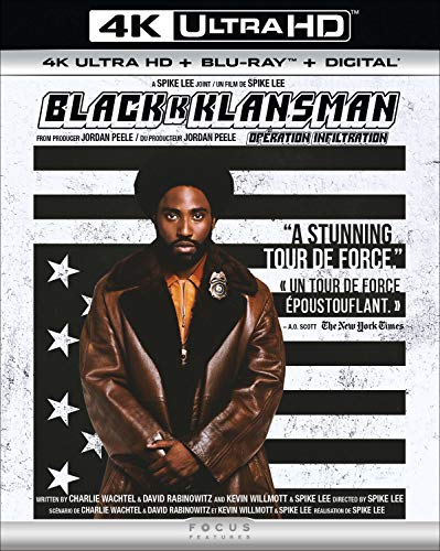 BLACKKKLANSMAN [4K ULTRA HD + BLU-RAY + DIGITAL] (BILINGUAL)