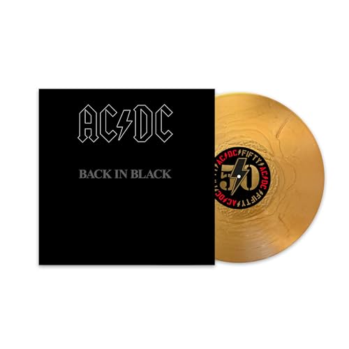 AC/DC - BACK IN BLACK (50TH ANNIVERSARY GOLD COLOR VINYL)