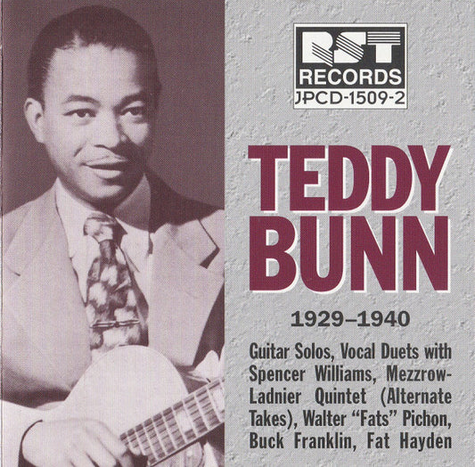 BUNN, TEDDY  - 1929-1940