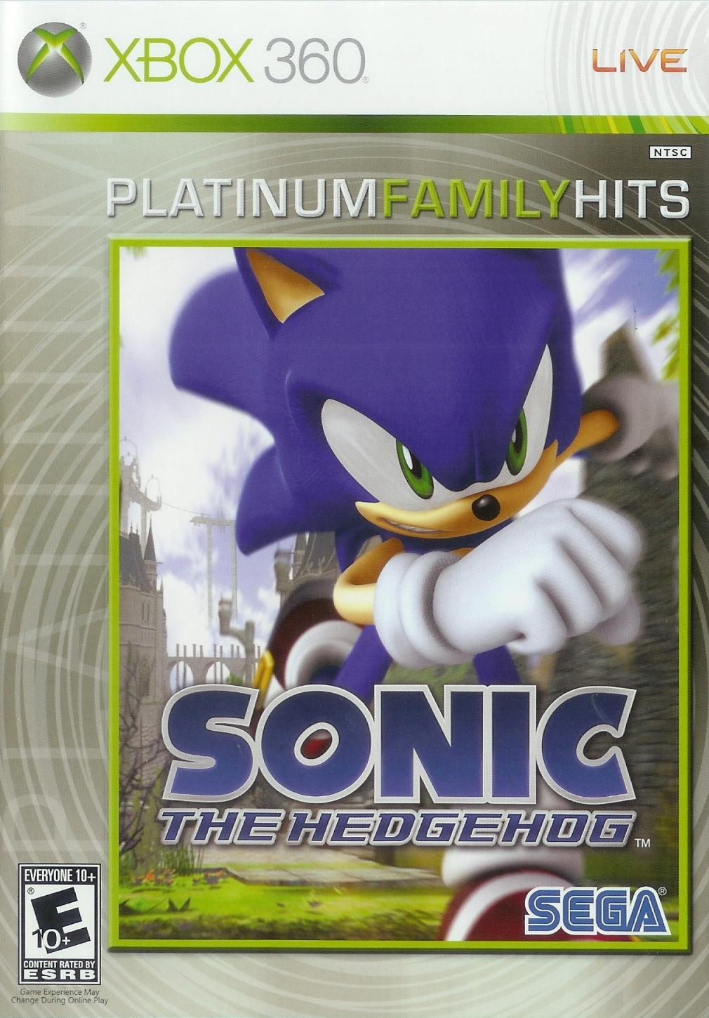 SONIC THE HEDGEHOG (PLATINUM HITS)  - XBX360