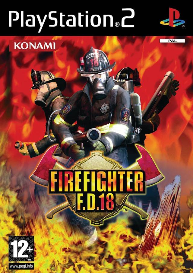 FIREFIGHTER F.D.18  - PS2