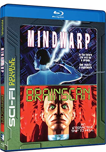 MINDWARP & BRAINSCAN - DOUBLE FEATURE [BLU-RAY]