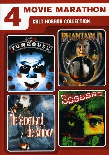 FUNHOUSE/PHANTASM II/SSSSSSS/SERPENT & T - DVD-CULT HORROR COLLECTION