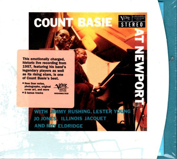 BASIE, COUNT  - AT NEWPORT (REMASTERED)