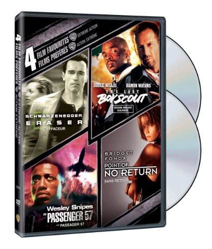 ERASER/LAST BOYSCOUT/PASSENGER 57/POINT - DVD-4 FILM FAVOURITES: EXTREME ACTION