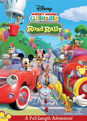 MICKEY MOUSE CLUBHOUSE: ROAD RALLY - DVD (BILINGUAL)
