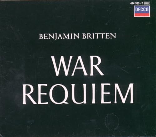 BRITTEN, BENJAMIN - WAR REQUIEM-DECCA 2 CDS