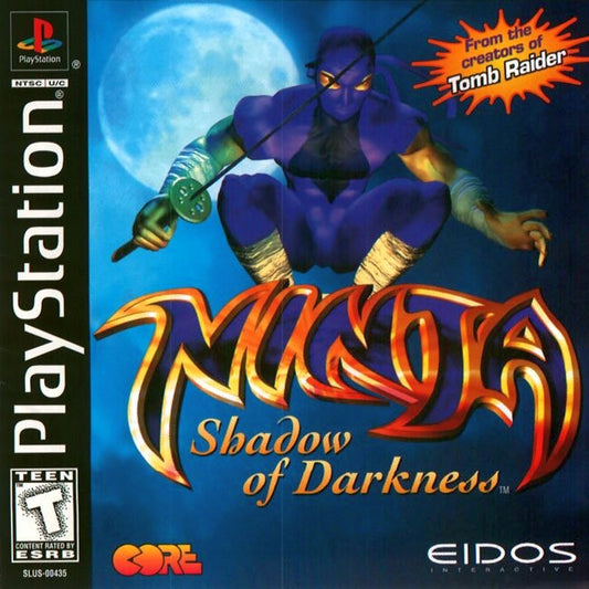 NINJA: SHADOW OF DARKNESS  - PS1
