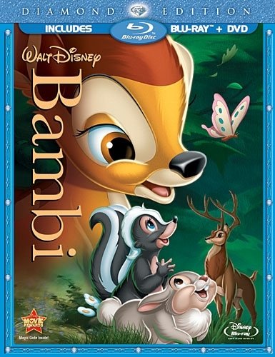 BAMBI (DIAMOND EDITION) (BLU-RAY/DVD COMBO) (BILINGUAL)