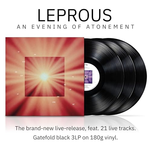 LEPROUS - AN EVENING OF ATONEMENT (BLACK VINYL)