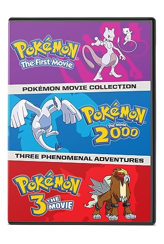 POKEMON MOVIE COLLECTION - DVD- 3 MOVIE COLLECTION