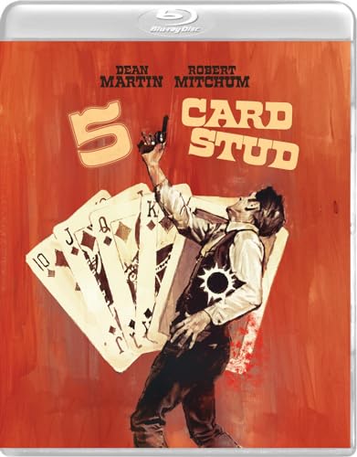 FIVE CARD STUD - BLU-1968-ROBERT MITCHUM-VINEGAR SYNDROME