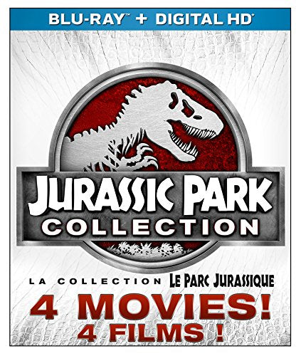 JURASSIC PARK 1-4 COLLECTION [BLU-RAY 3D + BLU-RAY + DIGITAL HD] (BILINGUAL)