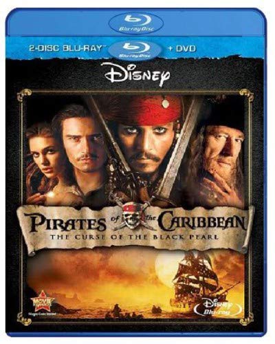 PIRATES OF THE CARIBBEAN: THE CURSE OF THE BLACK PEARL [BLU-RAY + DVD] (SOUS-TITRES FRANAIS)