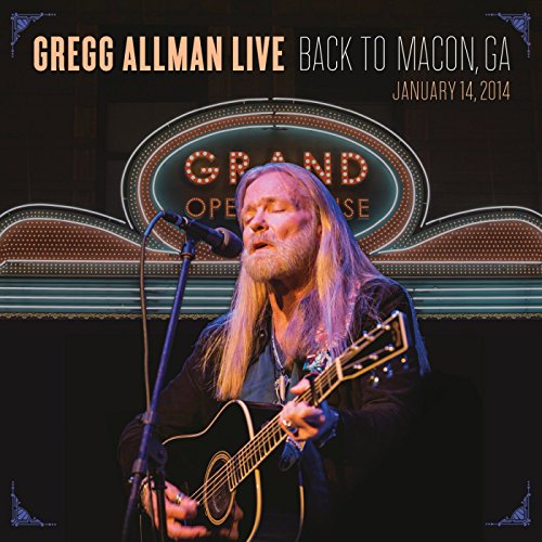 ALLMAN, GREGG - LIVE: BACK TO MACON, GA (2CD)